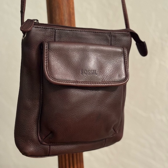 Fossil Handbags - Vintage Fossil Brown Leather Crossbody | Restored + Conditioned